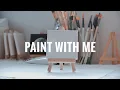 easy mini canvas painting 002