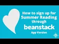 Beanstack Signup App Tutorial