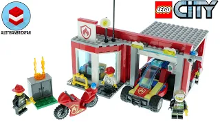 Lego City 77943 Fire Station Starter Set - Lego Speed Build Review