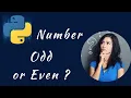 python program to check if a number is odd or even