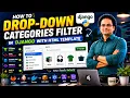 How to Create a Dynamic Drop-Down Category Filter in Django Complete Project HTML Template
