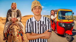 RACE ACROSS THE COUNTRY | تحدي مين أسرع واحد في تريبلز