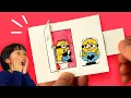 4 Amazing Despicable Me 4 Minions Paper Craft Ideas to Make at Home Easy DIY Crafts Tutorial