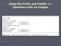 Prefix Operator Overloading in C Programming