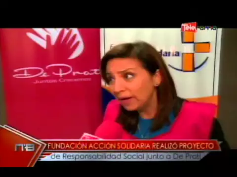 Fundación acción solidaria realizó proyecto de responsabilidad social junto a De Prati