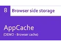 AppCache tutorials - Browser cache DEMO