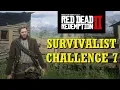 Red Dead Redemption 2 Survivalist Challenge 7 Easy Method