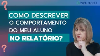 Relatórios - termos mais adequados