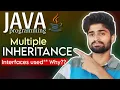 Multiple inheritance in java java programming in telugu jntuh java r22 and r18 codingfataka