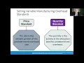 Variance Analysis DM DL and VMOH
