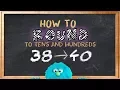How to Round to Tens and Hundreds