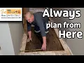 Where you should Start Installing Laminate Flooring or Vinyl Plank Flooring