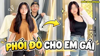 Tổng Hợp Những Outfit Quốc Tự Tay Phối Cho Em Gái | Quốc Halo Official