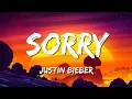 Lagu Justin Bieber - Sorry (Lyrics) | Is it too late to say I'm sorry now? 🎶
