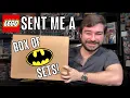 LEGO Sent Me a GIANT Box Full of NEW BATMAN Sets - Let s Open It