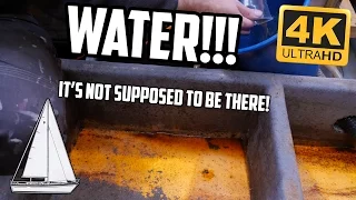 Sail Life – Water where it’s not supposed to be & flies wreck varnish – DIY Sailboat refit update