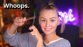 Chopping My Hair Off At Home...