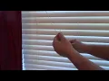 HOW to RAISE LOWER OPERATE CORDED Venetian Window Blinds with Strings