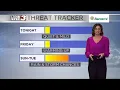 Tracking even warmer temperatures to end the week nice weekend ahead