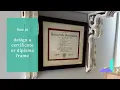 How To Design Frame A Certificate Of Completion