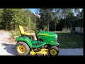 John Deere X595 Diesel Garden Tractor Service