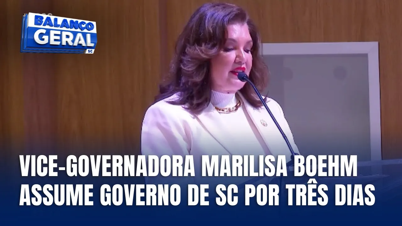 Marilisa Boehm assume temporariamente governo de Santa Catarina
