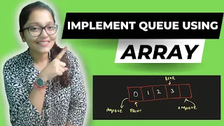 Can you implement a LINEAR Queue using Array DSA JAVA