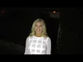 Donna D Errico talks about how she is able to still look young and beautiful outside Firefly Restaur