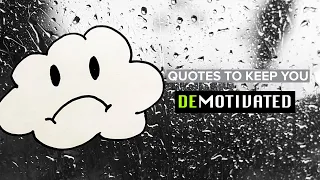 DARK sarcastic quotes to keep you DE - motivated