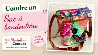 Coudre un sac à bandoulière - Tuto Couture Madalena