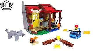 Lego Creator 31098 | Waldhaus am See | 3in1 | Lego Speed Build Review | Modell A