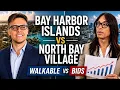 Bay Harbor Islands vs North Bay Village Miami Real Estate