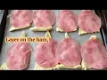 Easy Chicken Cordon Bleu Crescent Rolls ups