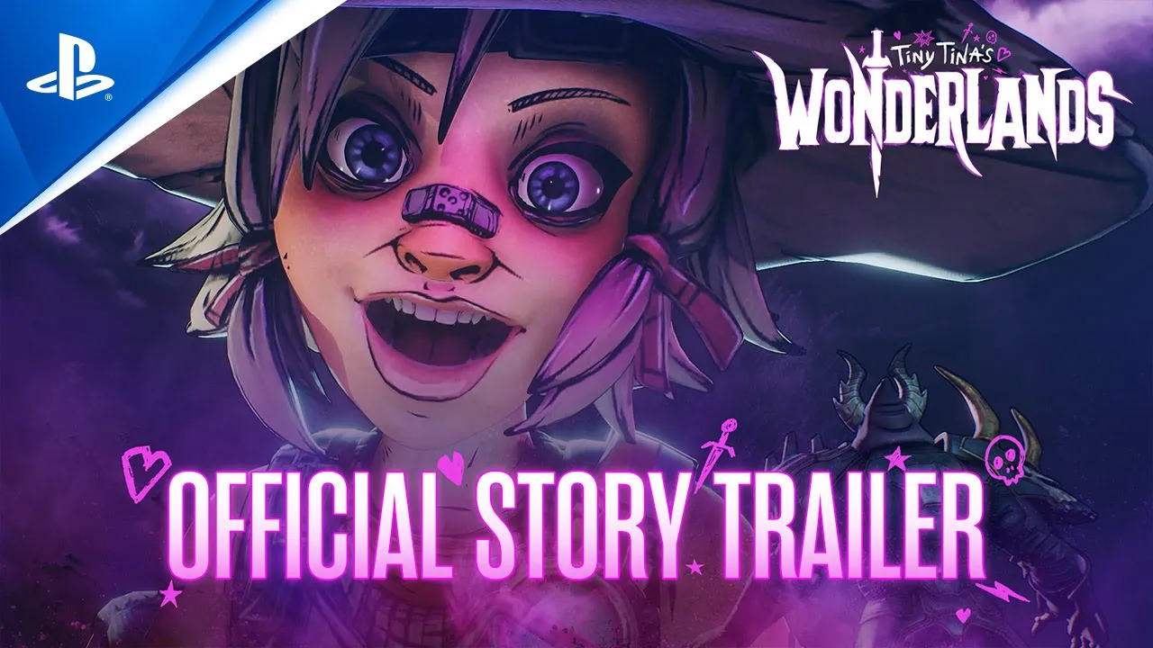 Tiny Tina's Wonderlands – TGA 2021 – službeni trailer priče
