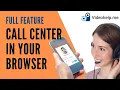 How to use help me - A full remote call center in a browser