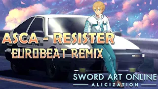 Download Sword Art Online: Alicization / Eurobeat Remix ( ASCA - RESISTER ) MP3