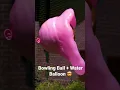 SLOW MO Water Balloon + Bowling Ball 🔥