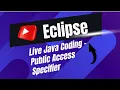 Java code in Eclipse - Public Access Specifier