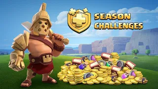 Clash of Clans SEASON CHALLENGES Have Arrived! (New Update)
