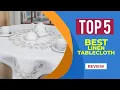 The 5 Best Linen Tablecloths of 2025 Reviews Best Tablecloths for Everyday Use