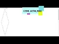 Diamond pattern in c Algorithm and code of pattern in c Practical question in c c programming