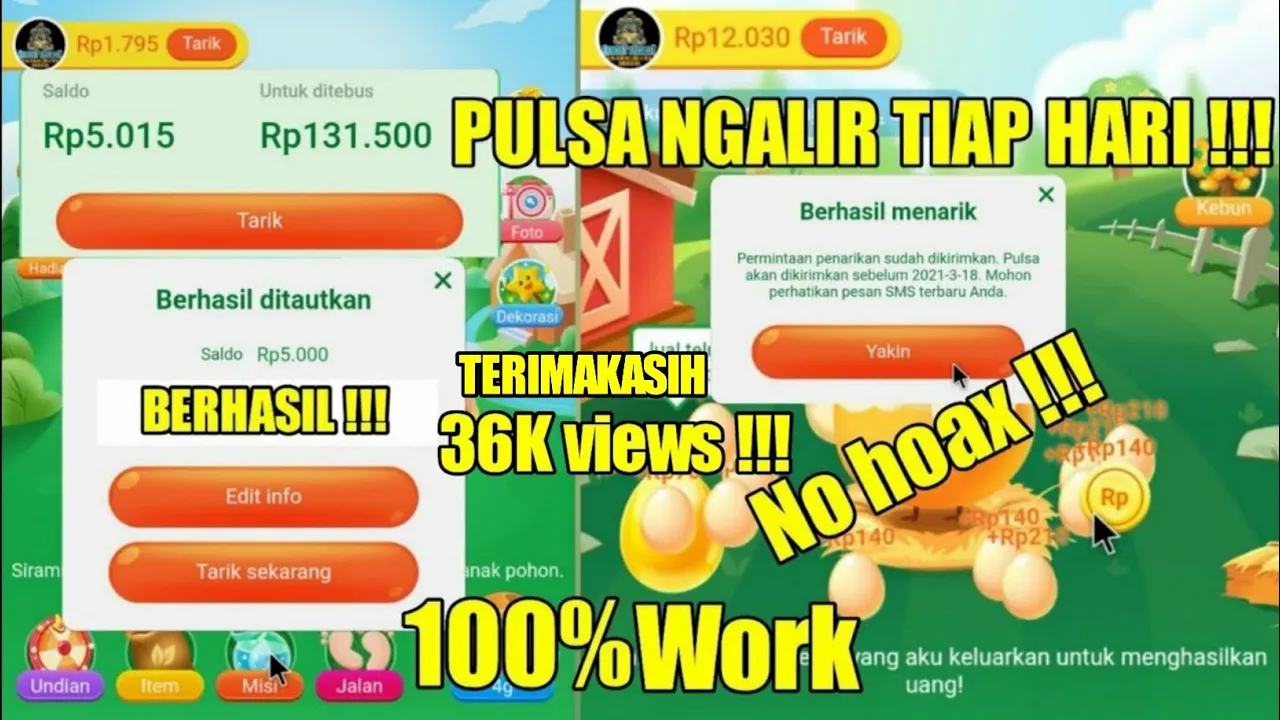 🌟Edan Dibayar 30.000-Aplikasi Penghasil Uang||Saldo Dana Tercepat 2021