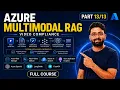 Build a Azure RAG with LLMops Building FASTAPI Backend Agentic AI Full Course
