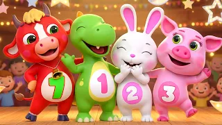 Con Bò 🐮 | Nhạc Thiếu Nhi Vui Nhộn | Hoạt Hình 3D Nhảy Múa Cho Bé