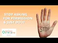 STOP asking for permission The Optimization Toolbox Podcast