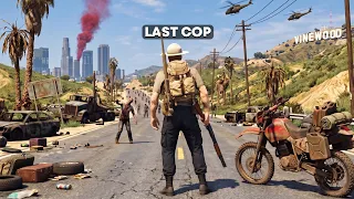 I Spent 30 Days as the Last Cop in a Zombie Apocalypse GTA 5 RP (MOVIE)