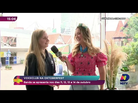 Voxxclub na Oktoberfest: primeiro show acontece hoje, às 22h