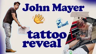 TATTOO REVEAL - John Mayer drew my FIRST TATTOO