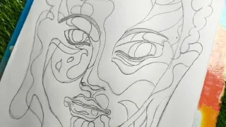 Sketch बनाने का सबसे आसान तरीका|| drawing teqniques 💯💯💯💯🖊👌