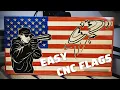 Easy CNC Flag How to make a wooden Flag CNC flag tutorial